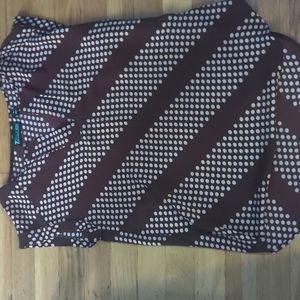 7th Avenue Design Studio purple and pink top